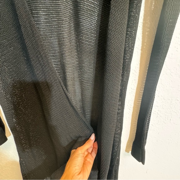 NWT- Express Netted long sleeve longline Cardigan Womans SM - Picture 4 of 7